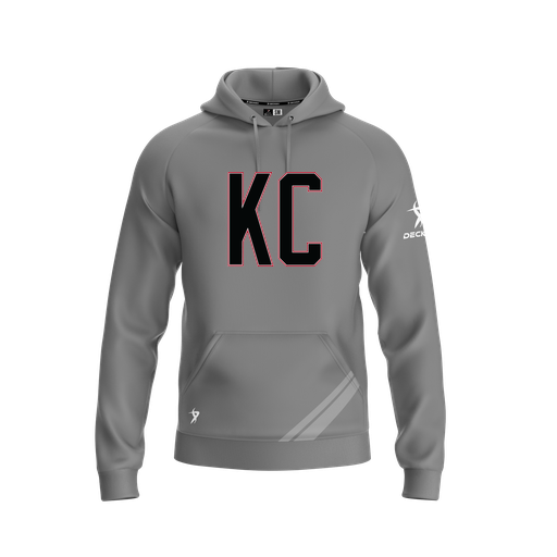 [FOLHSMGY-YXS-LOGO1] Decker Summit Hoodie (Youth XS, Gray, Logo 1)