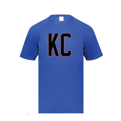 [2790.060.S-LOGO1] Men's Smooth Sport T-Shirt (Adult S, Royal, Logo 1)