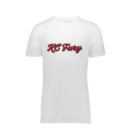 [FTSCUBWH-AS-LOGO3] Decker Men's Tri-Blend T-Shirt - Short Sleeve (Adult S, White, Logo 3)