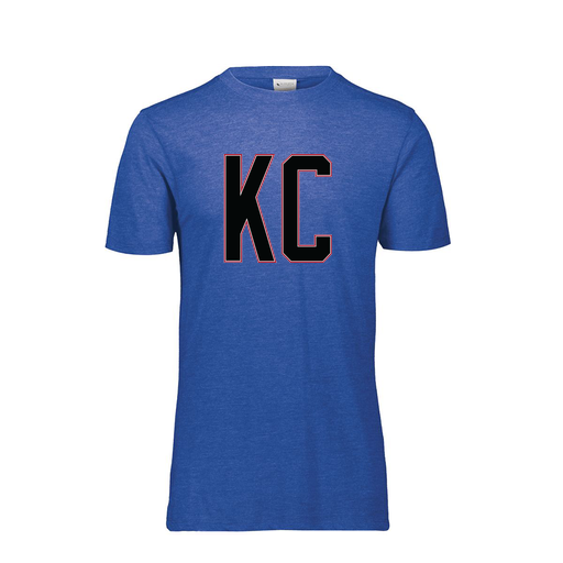 [FTSCUBNV-AS-LOGO1] Decker Men's Tri-Blend T-Shirt - Short Sleeve (Adult S, Navy, Logo 1)