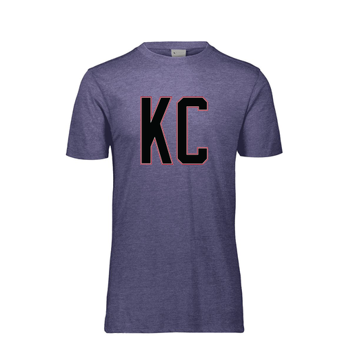 [FTSCUBRY-AS-LOGO1] Decker Men's Tri-Blend T-Shirt - Short Sleeve (Adult S, Royal, Logo 1)