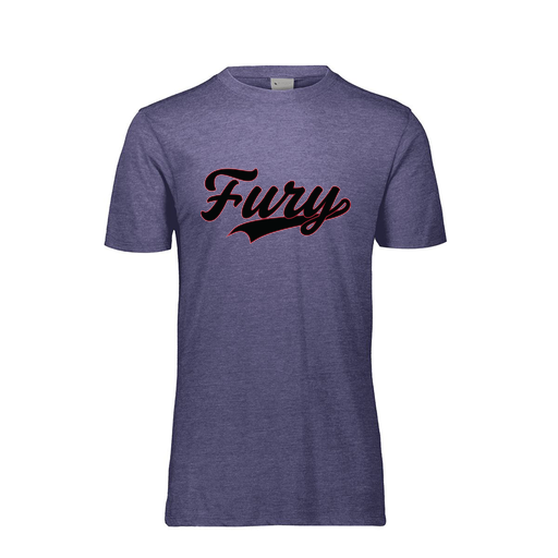 [FTSCUBRY-AS-LOGO2] Decker Men's Tri-Blend T-Shirt - Short Sleeve (Adult S, Royal, Logo 2)