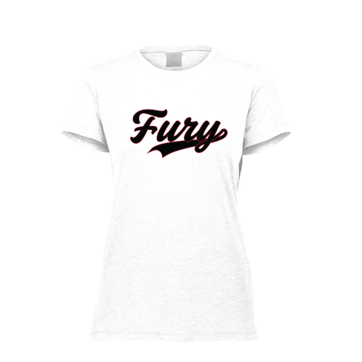 [FTSCUBWH-FAXS-LOGO2] Decker Women's Tri-Blend T-Shirt - Short Sleeve (Female Adult XS, White, Logo 2)