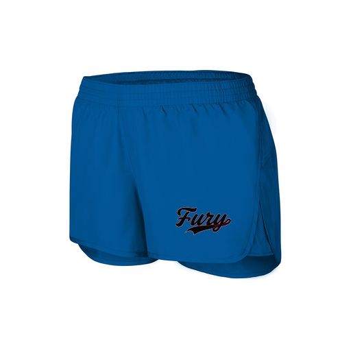 [2430.060.XS-LOGO2] Women's Performance Shorts (Female Adult XS, Royal, Logo 2)