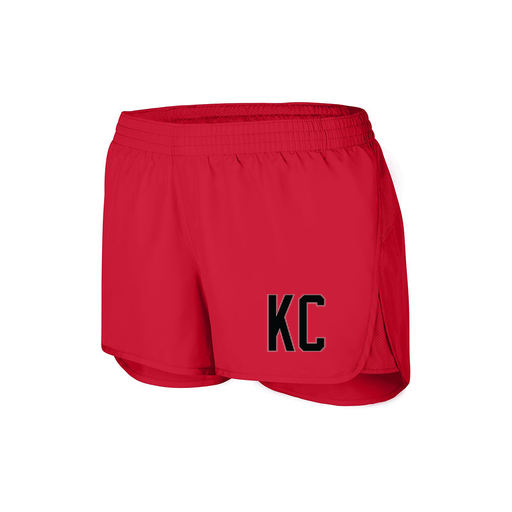 [2430.040.XS-LOGO1] Women's Performance Shorts (Female Adult XS, Red, Logo 1)