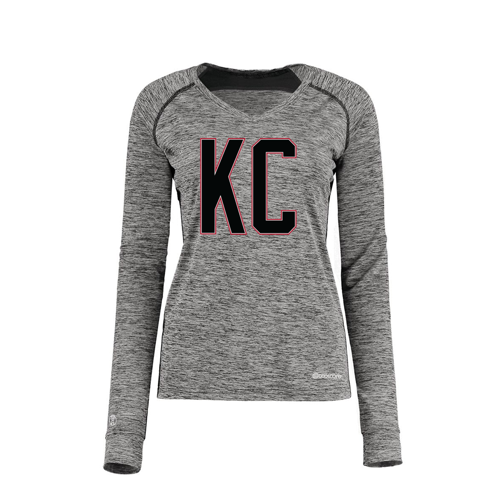 Ladies Electric Long Sleeve Shirt