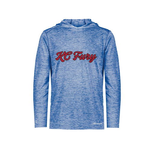 [FOLHCGRY-AS-LOGO3] Decker Men's Charge Hoodie (Adult S, Royal, Logo 3)