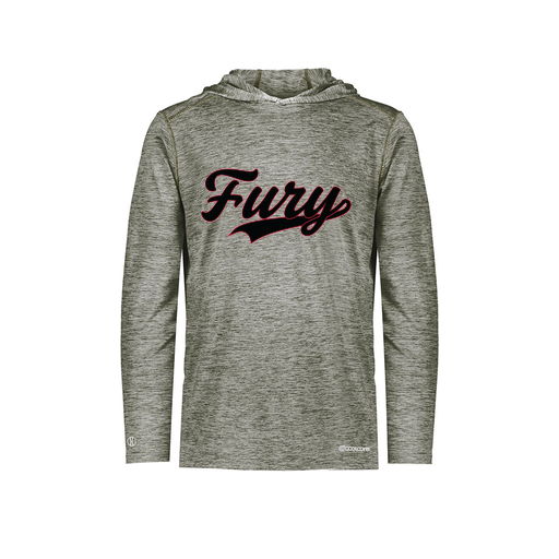 [FOLHCGGY-AS-LOGO2] Decker Men's Charge Hoodie (Adult S, Gray, Logo 2)