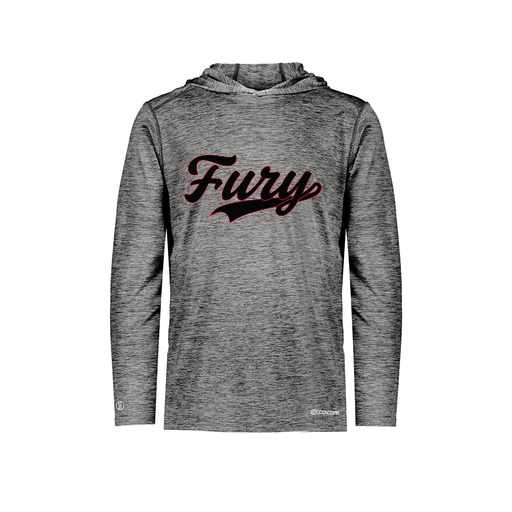 [FOLHCGBK-YS-LOGO2] Decker Youth Charge Hoodie (Youth S, Black, Logo 2)