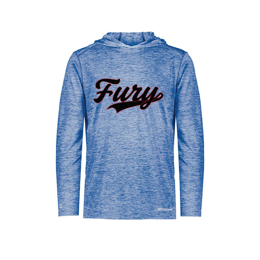 [FOLHCGRY-YS-LOGO2] Decker Youth Charge Hoodie (Youth S, Royal, Logo 2)