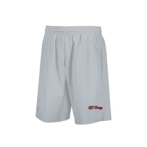 [229556.099.XS-LOGO3] Men's Weld Short (Adult XS, Silver, Logo 3)