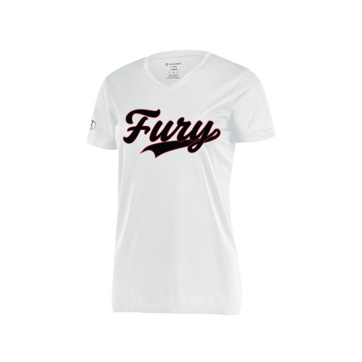 [222820.005.S-LOGO2] Ladies Movement Dri Fit Shirt (Female Adult S, White, Logo 2)